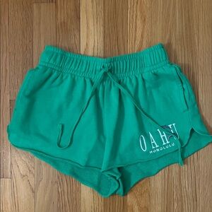 Green Women's Shorts